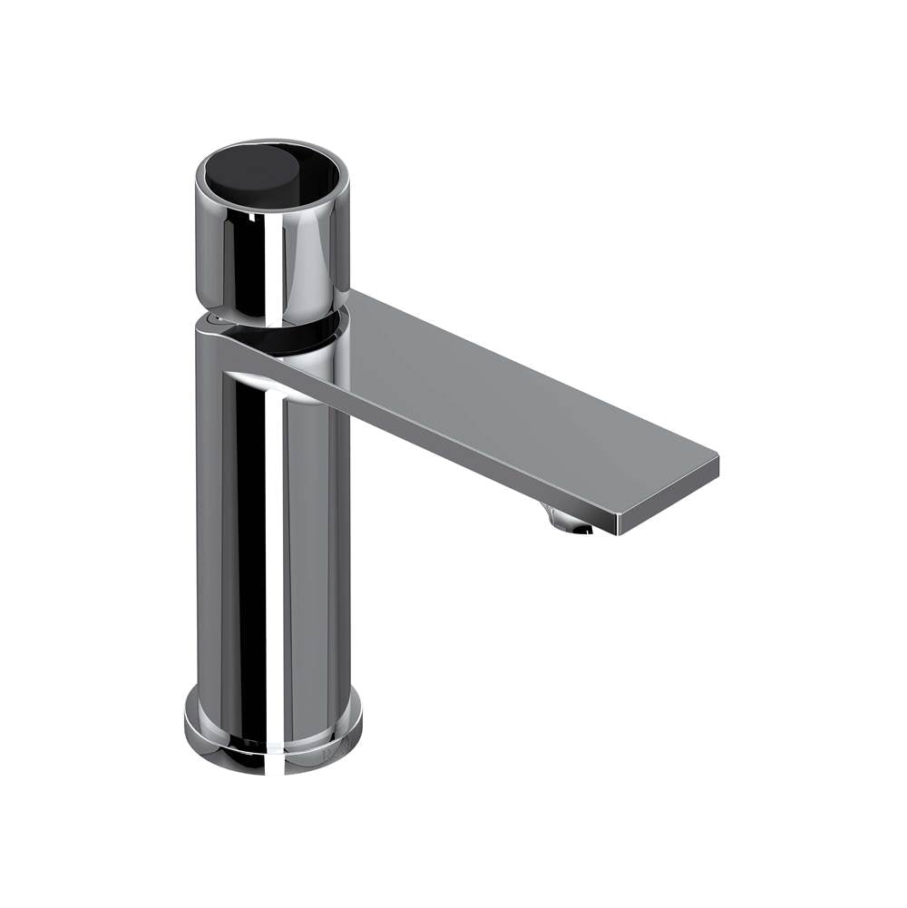 Rohl - EclissiE Single Handle Lavatory Faucet - Polished Chrome With Matte Black