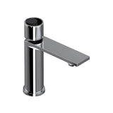 Rohl - EclissiE Single Handle Lavatory Faucet - Polished Chrome With Matte Black