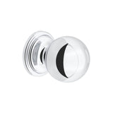 Rohl - Small Rounded Drawer Pull Knobs - Set of 5 - Polished Chrome