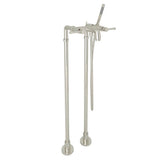 Rohl - CampoE Floor Mount Tub Filler - Polished Nickel
