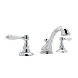 Rohl - Acqui Widespread Lavatory Faucet With Low Spout - Polished Chrome