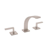 Rohl - WaveE Widespread Lavatory Faucet - Satin Nickel