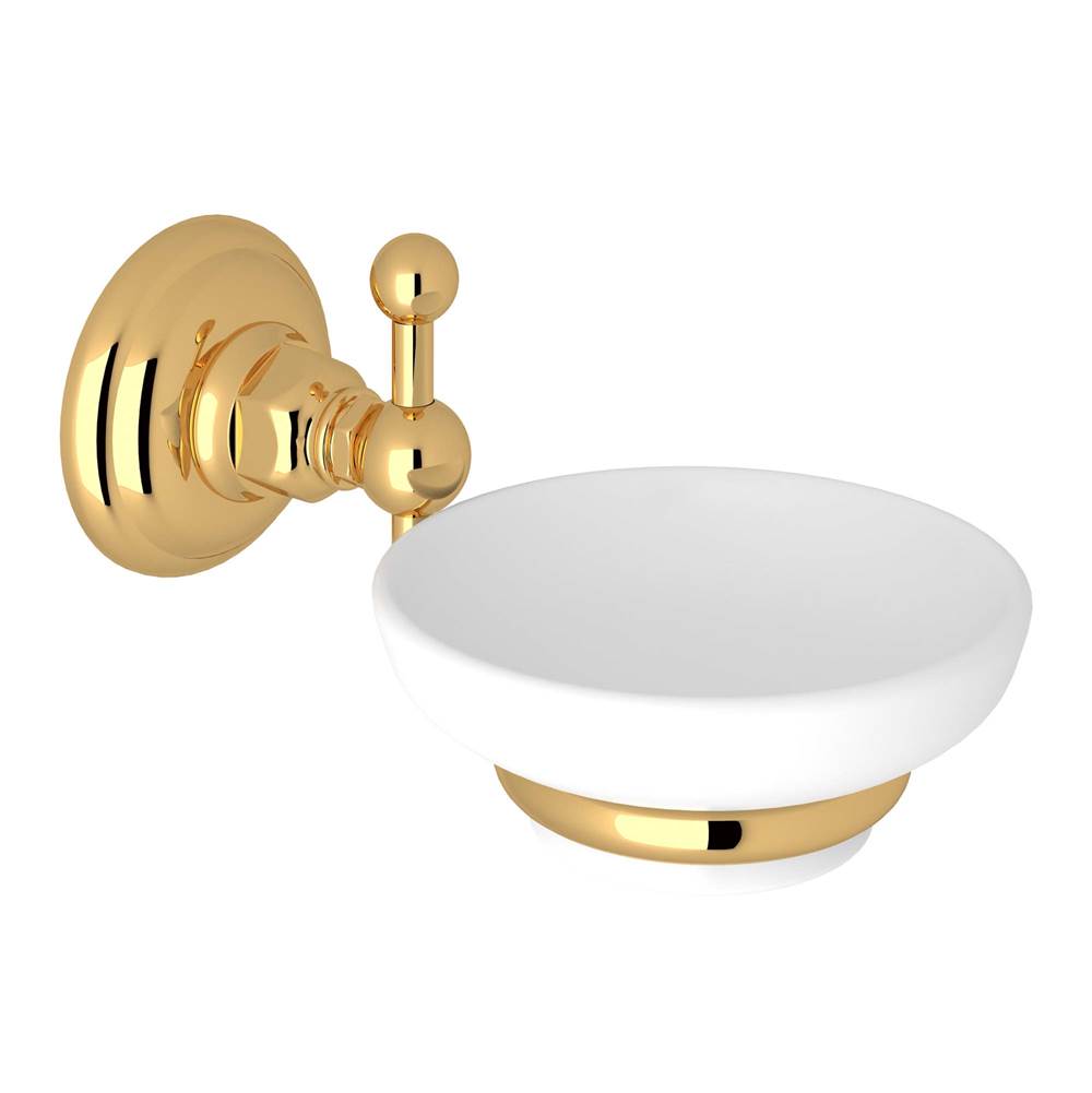 Rohl - Wall Mount Soap Dish - Italian Brass
