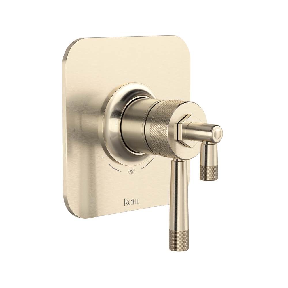Rohl - Graceline 1/2'' Therm & Pressure Balance Trim With 2 Functions - Satin Nickel