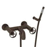 Rohl - CampoE Exposed Wall Mount Tub Filler - Tuscan Brass