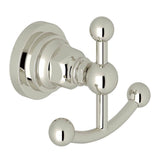 Rohl - San GiovanniE Double Robe Hook - Polished Nickel