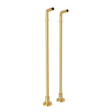 Rohl - Floor Pillar Unions - Italian Brass