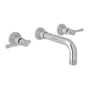 Rohl - CampoE Wall Mount Lavatory Faucet Trim - Polished Chrome