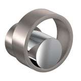 Rohl - EclissiE Trim For Volume Control And Diverter - Satin Nickel With Polished Chrome