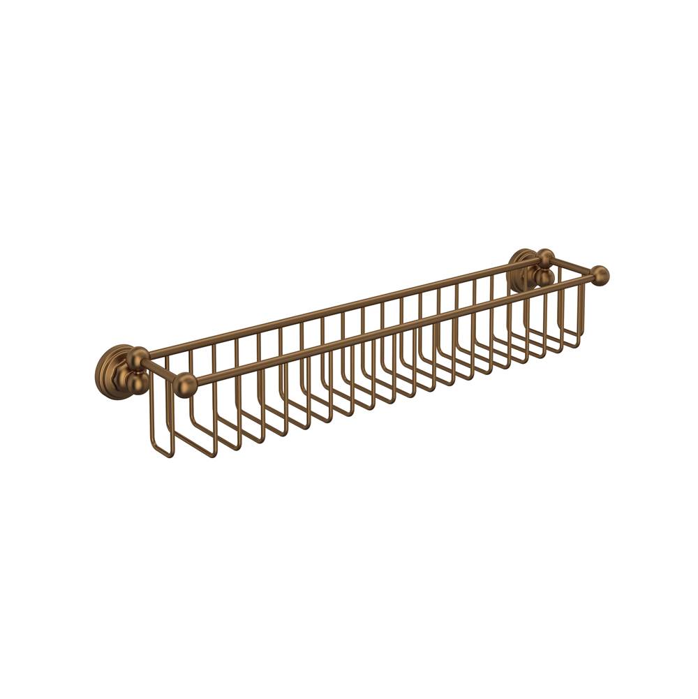 Rohl - 20'' Bottle Basket - English Bronze
