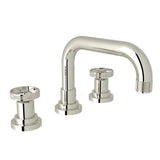 Rohl - CampoE Widespread Lavatory Faucet With U-Spout - Polished Nickel