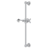 Rohl - 21'' Slide Bar - Polished Chrome