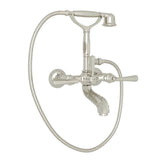 Rohl - Palladian Exposed Wall Mount Tub Filler - Polished Nickel
