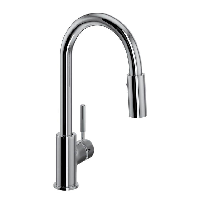 Rohl - LuxE Pull-Down Bar/Food Prep Kitchen Faucet - Polished Chrome