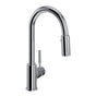 Rohl - LuxE Pull-Down Bar/Food Prep Kitchen Faucet - Polished Chrome