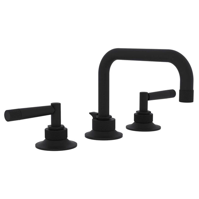 Rohl - Graceline Widespread Lavatory Faucet With U-Spout - Matte Black