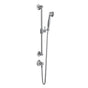 Rohl - Handshower Set With 24'' Slide Bar and Single Function Handshower - Polished Chrome
