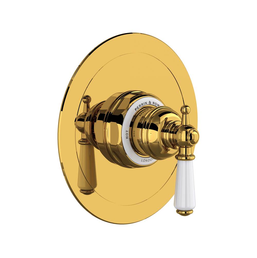 Rohl - EdwardianE 1/2'' Pressure Balance Trim - Unlacquered Brass