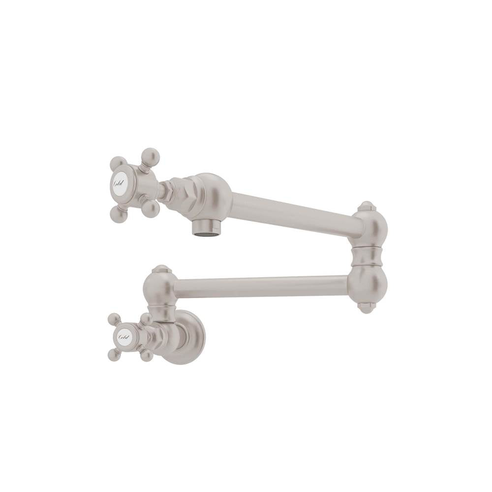 Rohl - Pot Filler - Satin Nickel