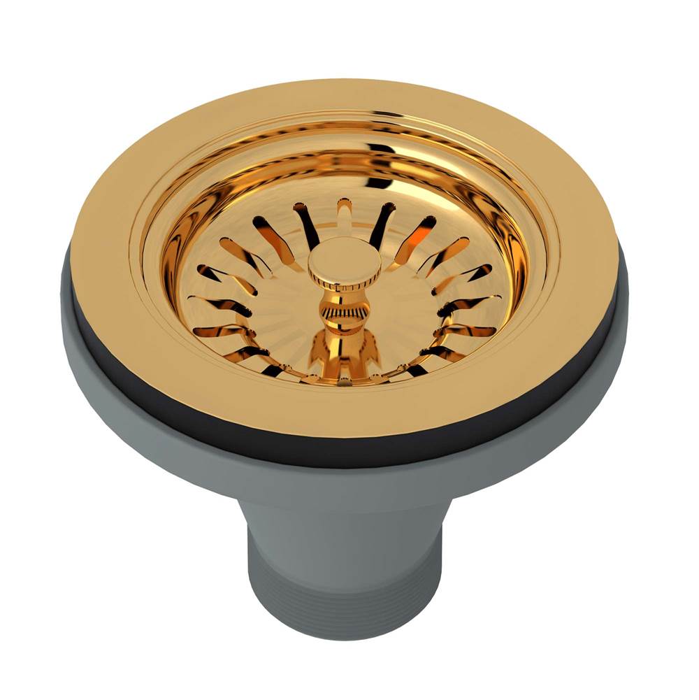 Rohl - Basket Strainer - Italian Brass