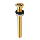 Rohl - Lavatory Grid Drain Without Overflow - Italian Brass