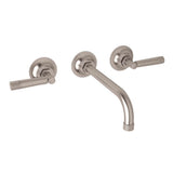 Rohl - Graceline Wall Mount Lavatory Faucet Trim - Satin Nickel