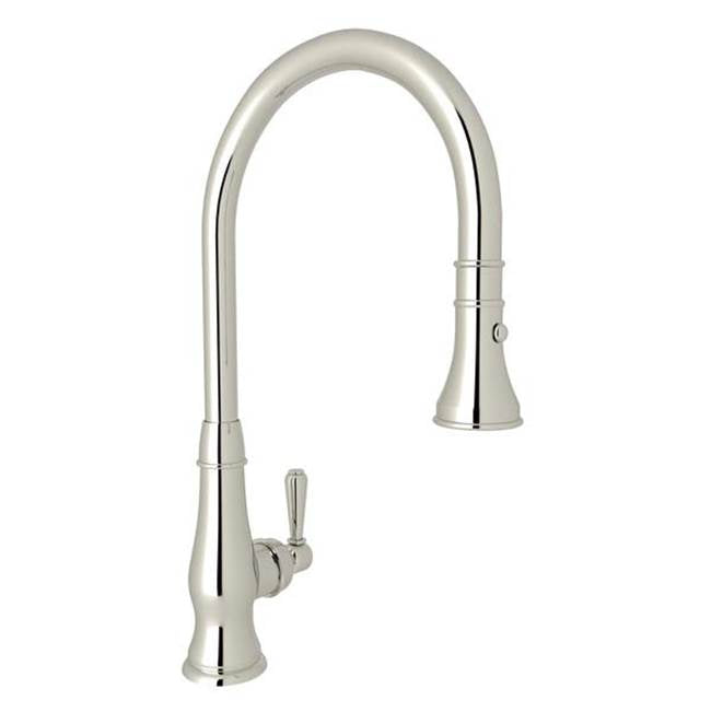 Rohl - PatriziaE Pull-Down Kitchen Faucet - Polished Nickel