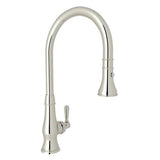 Rohl - PatriziaE Pull-Down Kitchen Faucet - Polished Nickel