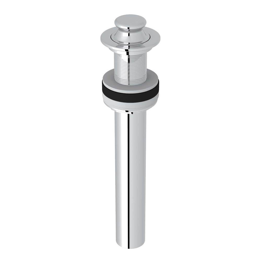 Rohl - Lavatory Lift And Turn Drain Without Overflow - Polished Chrome