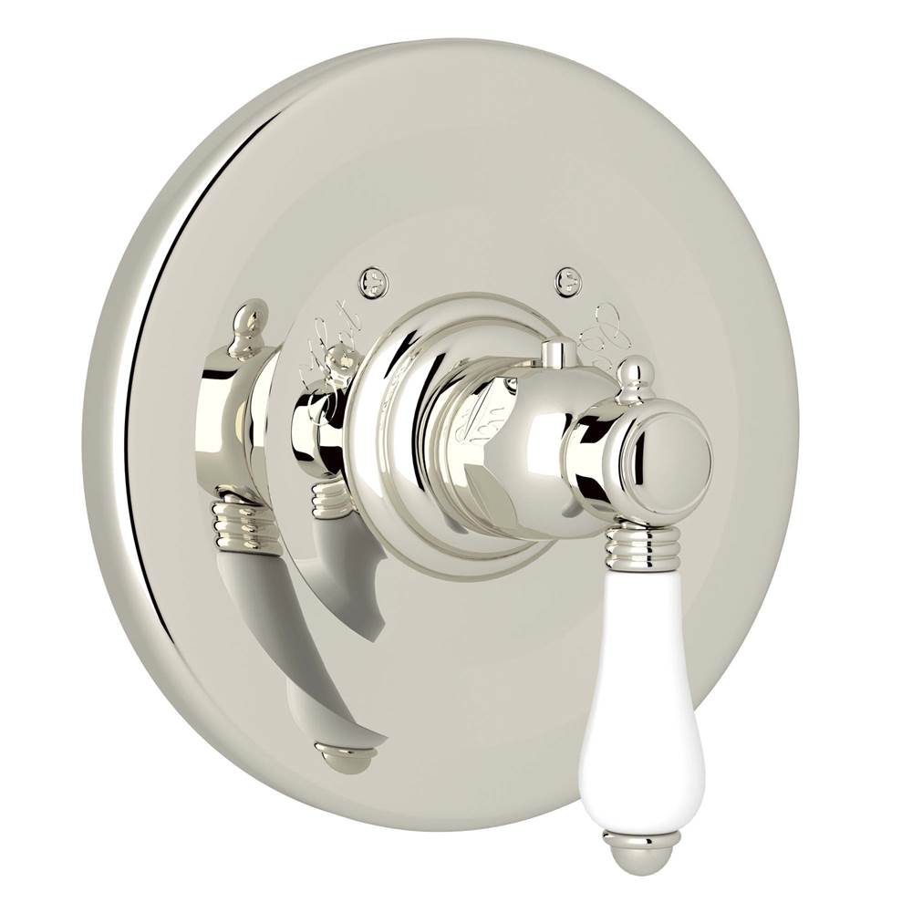 Rohl - 3/4'' Thermostatic Trim Without Volume Control - Polished Nickel