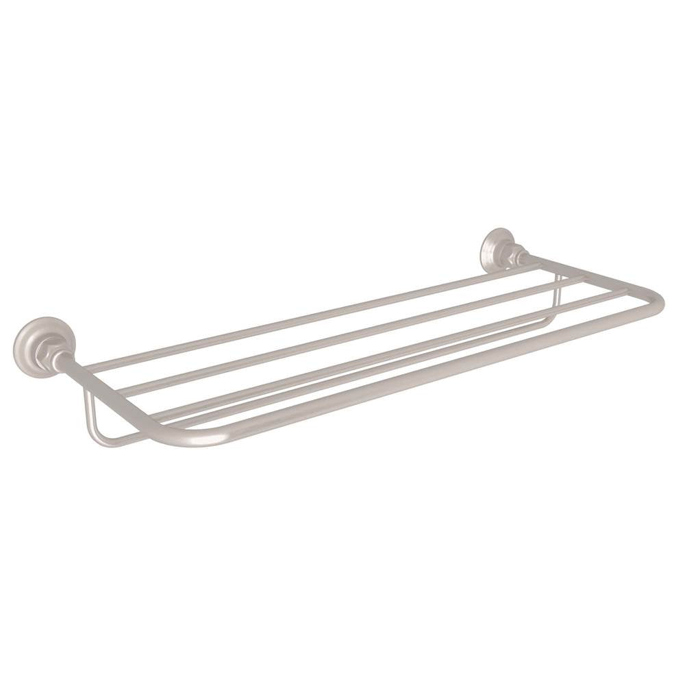 Rohl - Wall Mount Towel Shelf - Satin Nickel