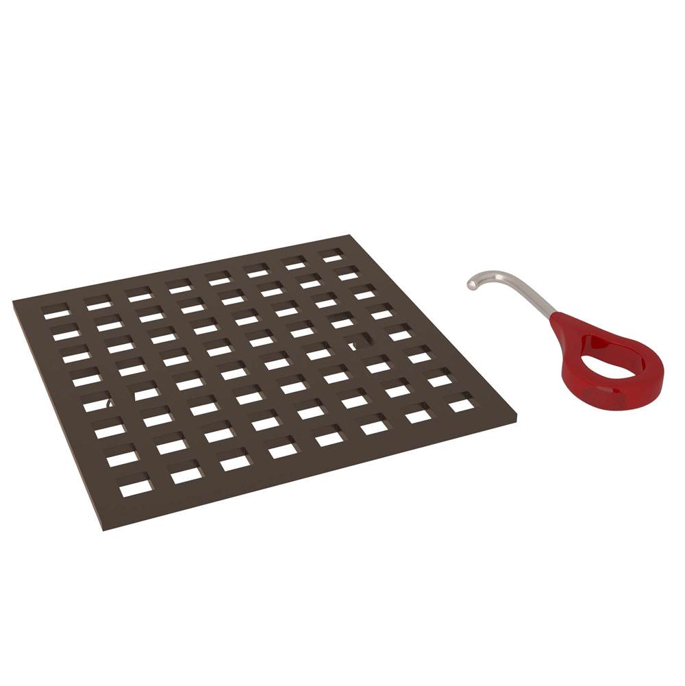 Rohl - Matrix Decorative Drain Cover - Tuscan Brass