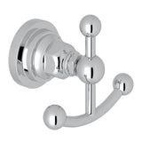 Rohl - San GiovanniE Double Robe Hook - Polished Chrome