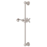 Rohl - 21'' Slide Bar - Satin Nickel