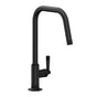 Rohl - Graceline Pull-Down Kitchen Faucet With U-Spout - Matte Black