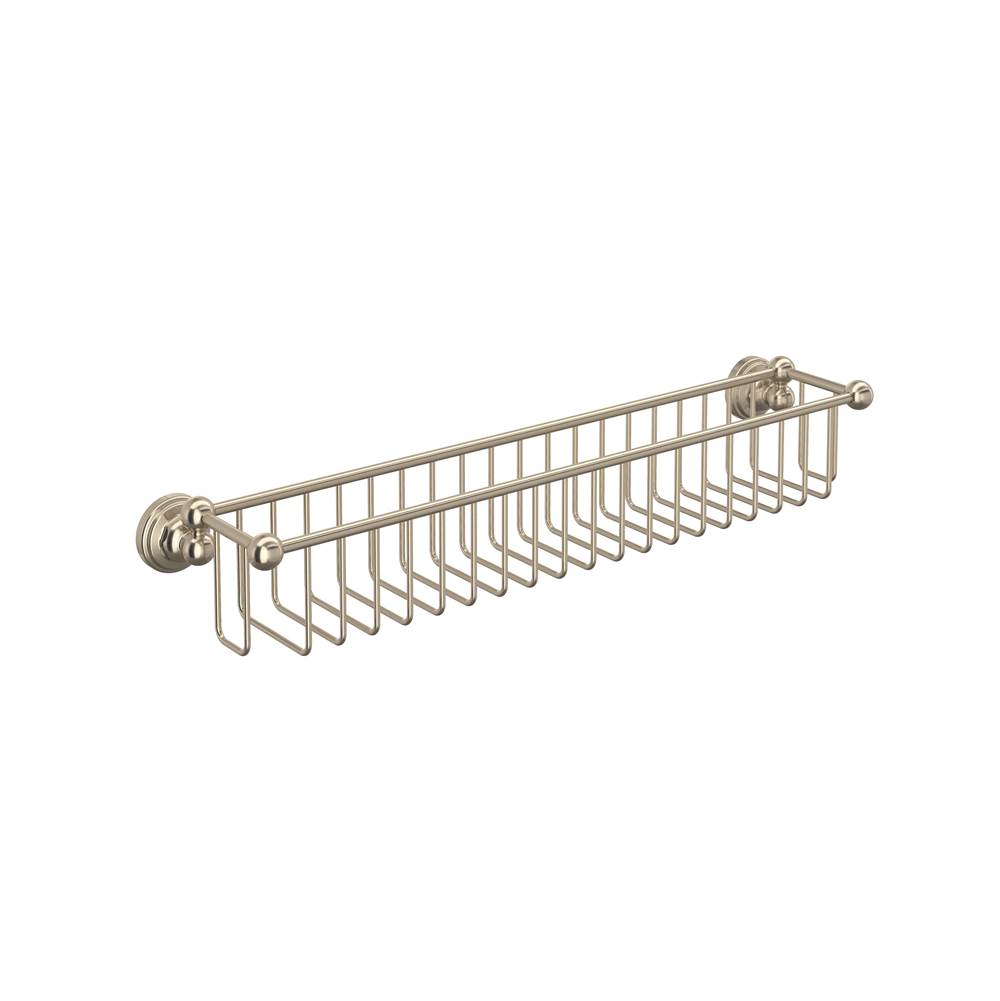 Rohl - 20'' Bottle Basket - Satin Nickel