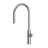 Rohl - EclissiE Pull-Down Kitchen Faucet With C-Spout - Less Handle - Polished Chrome