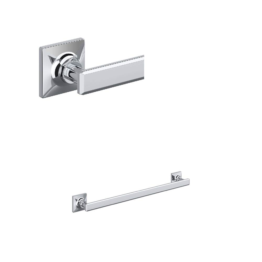 Rohl - ApothecaryE 18'' Towel Bar - Polished Chrome