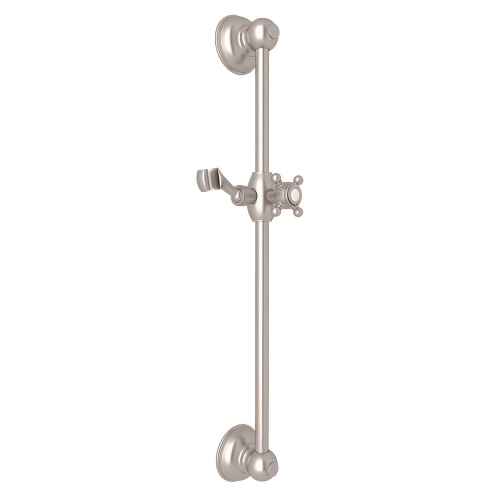 Rohl - 22'' Slide Bar - Satin Nickel