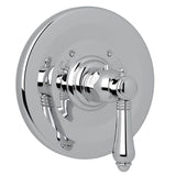Rohl - 3/4'' Thermostatic Trim Without Volume Control - Polished Chrome