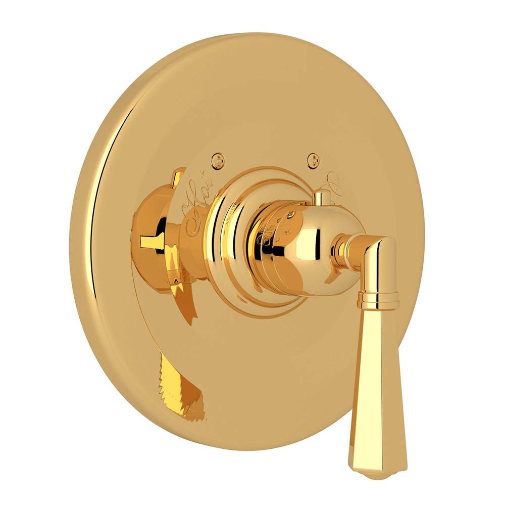 Rohl - Palladian 3/4'' Thermostatic Trim Without Volume Control - Italian Brass