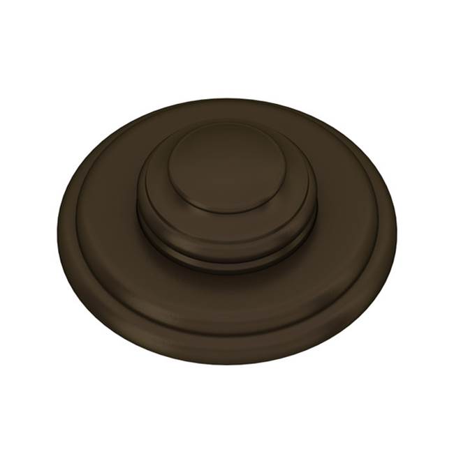 Rohl - Waste Disposal Air Switch Button - Tuscan Brass
