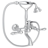 Rohl - Exposed Wall Mount Tub Filler - Polished Chrome