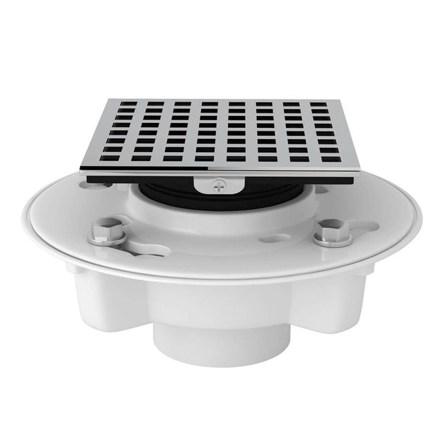 Rohl - PVC 2'' X 3'' Drain Kit With 3143 Matrix Decorative Cover - Polished Chrome
