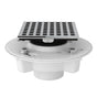 Rohl - PVC 2'' X 3'' Drain Kit With 3143 Matrix Decorative Cover - Polished Chrome