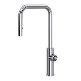 Rohl - EclissiE Pull-Down Kitchen Faucet With U-Spout - Less Handle - Polished Chrome