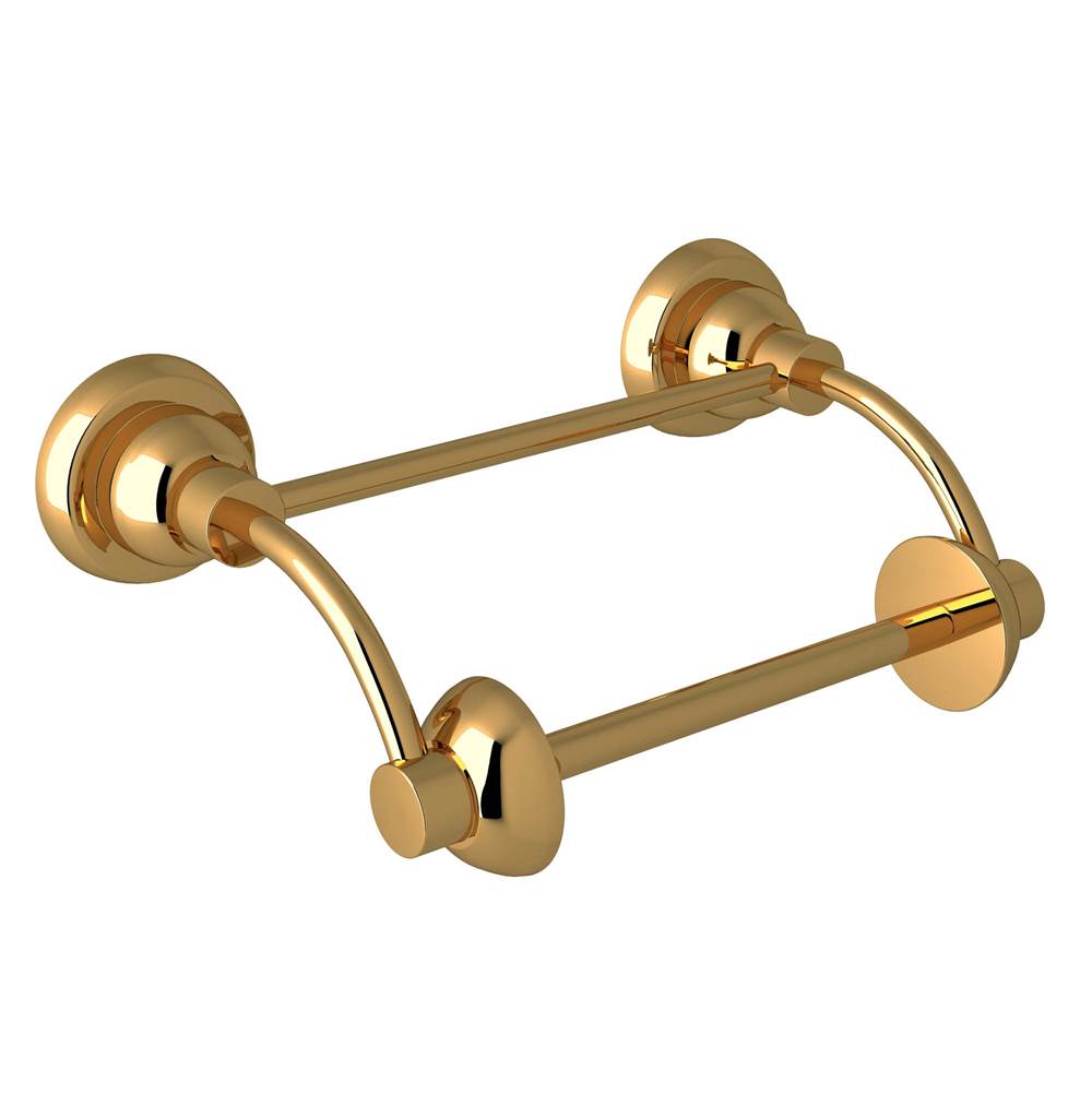 Rohl - HolbornE Toilet Paper Holder - Unlacquered Brass