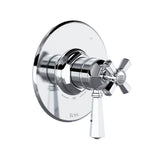 Rohl - 1/2'' Therm & Pressure Balance Trim With 3 Functions - Polished Chrome