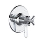 Rohl - 1/2'' Therm & Pressure Balance Trim With 3 Functions - Polished Chrome