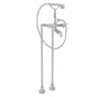 Rohl - Palladian Floor Mount Tub Filler - Polished Chrome